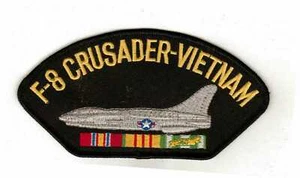 Parche negro F-8 Crusader Vietnam - Imagen 1 de 1