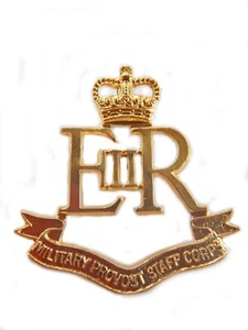 Military Provost Staff Corps Cap Badge Military qc - Picture 1 of 1