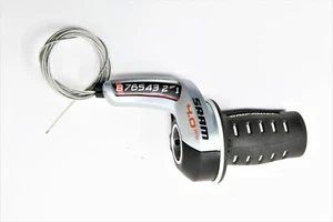 SRAM 4.0 Pro 8-Gang Fahrrad/Fahrrad Rechtslenker Griffschalter - schwarz/silber - Bild 1 von 3