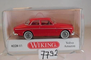 Wiking 1/87 Nr. 0228 03 Volvo Amazon Limousine rot OVP #7792 - Bild 1 von 1