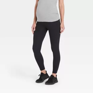 Over Belly with Pocket Active Maternity Leggings - Isabel Maternity by Ingrid & - Picture 1 of 5