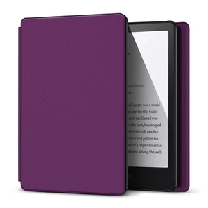 Case for Kindle Paperwhite 12th Gen 2024 - Slim Smart Auto Sleep Cover, Purple - Picture 1 of 7