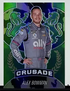 2021 Panini Chronicles Crusade Racing #14 Alex Bowman grün Preis - Bild 1 von 2