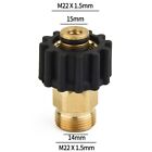Adapter Plug Male M22 14Mm Replacement To 1Pc Accessories Copper+Plastic