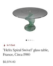 Crystal Table Vintage
