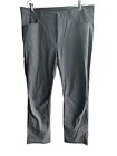 Eddie Bauer Pants Mens 35 x 30 Dark Gray Stretch Performance Athletic Hiking