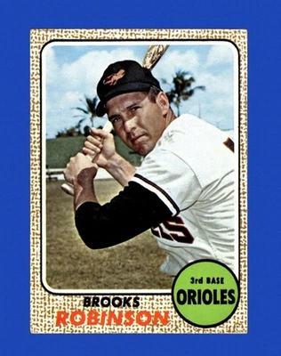 1968 Topps Set-Break #20 Brooks Robinson en muy buen estado-en muy buen estado *GMCARDS* Foto 1 de 2