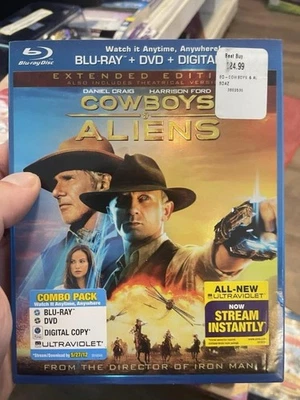 Cowboys & Aliens Blu-ray (20111206) Harrison Ford Quality Guaranteed - Image 1 of 4