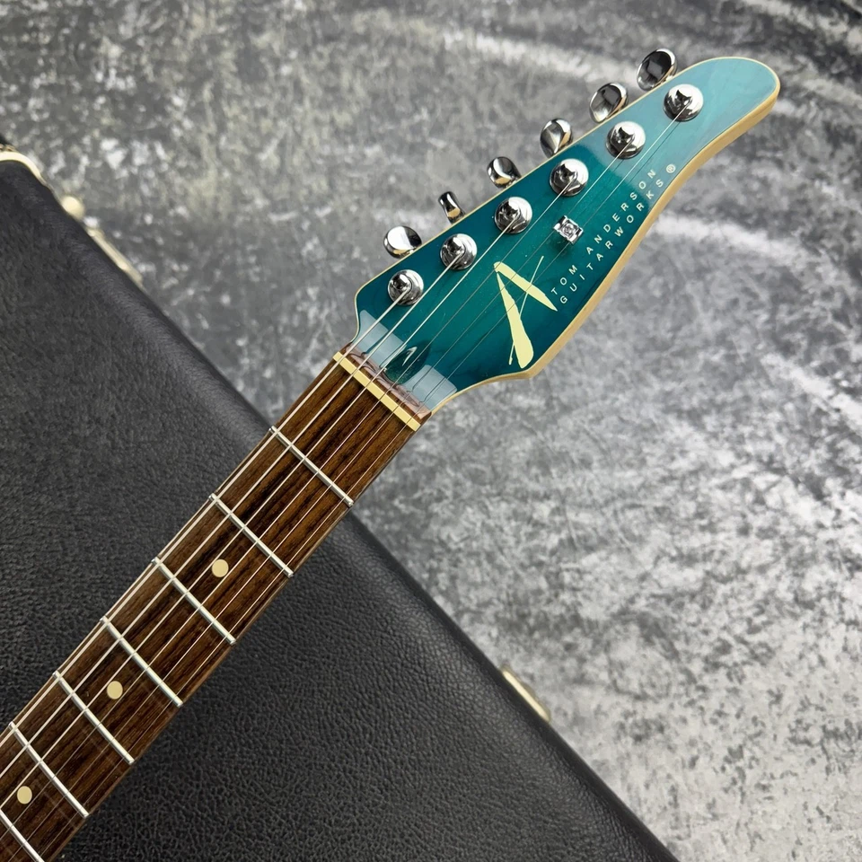 TOM ANDERSON [высококачественный стеганый клен] Drop Top Bora Bora Blue Burst с - Изображение 1 из 4