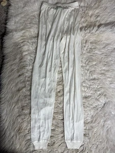 Mary Green Womens 100% Silk Sleep Pants Leggings S - Picture 1 of 8