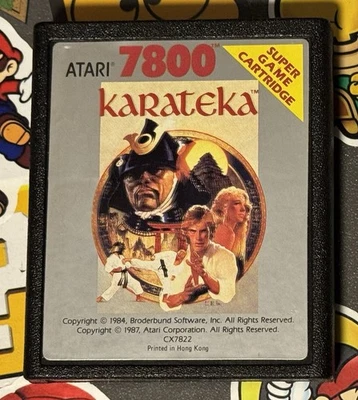 Karateka (Atari 7800, 1987) Cartridge Only TESTED - Image 1 of 2