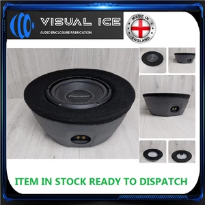 10" Spare wheel sub enclosure stealth false floor custom fiberglass box speaker - Imagen 1 de 9