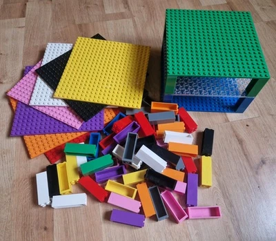 Strictly Briks Stackable Base Plates Tower With Stackers Briks - Image 1 of 3