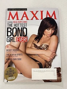 Olga Kurylenko Maxim magazine December 2008 Bond Girl - Picture 1 of 2