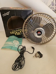 Vintage Sea Breeze Oscillating Fan ACAR Industries RV Camper Van DC-12V - Picture 1 of 18