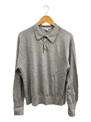 JOURNAL STANDARD TRISECT Knit Sweater (Thick), Large, Cotton, Gray, Solid Color, - Image 1 of 4