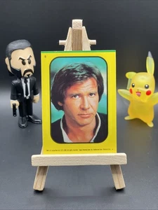 1983 TOPPS STAR WARS RETURN OF THE JEDI STICKER GELB #8 HAN SOLO - Bild 1 von 2