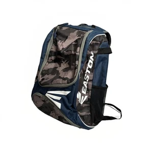 Easton Baseball Softballschläger Rucksack Tasche hält 2 Schläger schwarz grau Tarnmuster - Bild 1 von 8