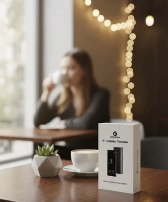 Ganods AI Language Translator Device Portable Smart Voice Translation  - Image 1 of 4