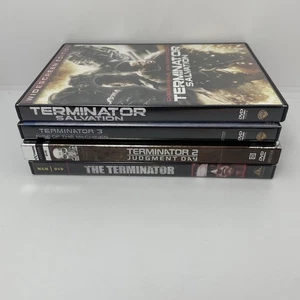 The Terminator 1, 2, 3, 4 Salvation On DVD 4 Movies Lot Bundle 4 Films - Picture 1 of 5