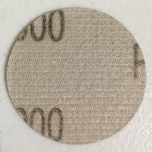 ONE 1200 Grit 2" 50mm DRY Silicon Carbide Sandpaper Hook Loop Sand Paper for Car - Picture 1 of 2