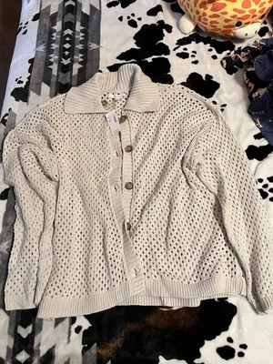 Maurice’s Women’s 1x Cream Cardigan - Image 1 of 4