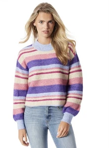 Jessica Simpson Portia Cropped Pullover in Baby Lavendel für Damen Größe M - Bild 1 von 9