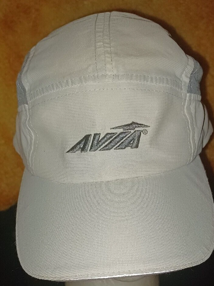 Avia крышка женщин размер OSFM белый с серой отделкой Avia логотип крючок и петля застежки - Изображение 1 из 4