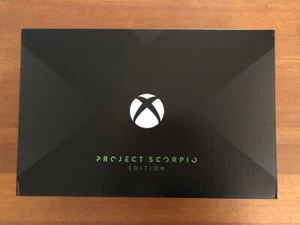 NEW Microsoft Xbox One X Project Scorpio Edition 1TB Console - Black - Picture 1 of 5