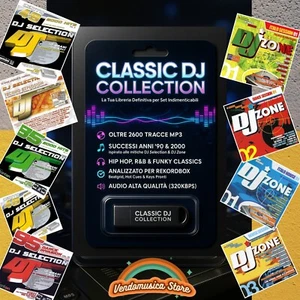 CLASSIC DJ COLLECTION USB STICK 90s 2000s ONLY FOR DJ (IN RESTOCK) - Picture 1 of 2