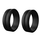 8mm Popular 7-14 Size for Men Women Silicone Cool Rings Silicone Wedding2082