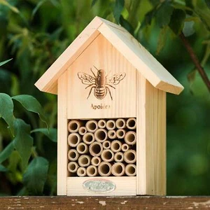 Bienenhaus Bienenstock Insektenhotel Holz Bienenhotel Bienenkorb Bienen - Bild 1 von 6