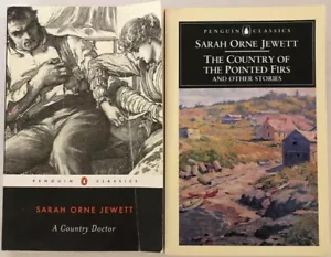 Set 2 Sarah Orne Jewett Bücher Landarzt spitze Tannen Lehrer Klasse Pinguin - Bild 1 von 2