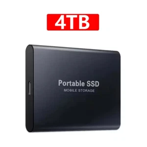 High-Speed External Solid State Drive 4TB Portable Mini Hard Drive 1TB 2TB Hard - Picture 1 of 12