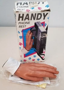 Vintage Gemmy HANDY Phone Rest Gag Gift 80s 90s New in Box RARE - Picture 1 of 11