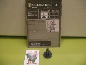 =Axis & Allies Miniatures BASE SET SMLE No. 4 Rifle with card 14/48= - Picture 1 of 1