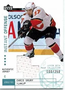 2002-03 UD Mask Collection Instant Offense #IO-CD Chris Drury 100/250! - Bild 1 von 1