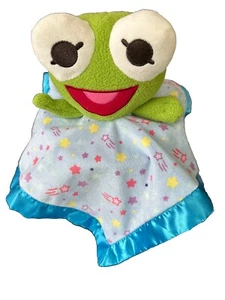 Disney's Muppet Babies Kermit the Frog Baby Lovey Plush Security Blanket - Picture 1 of 5