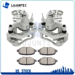 Brake Calipers And  Brake Ceramic Pads Rear For 2011 12 13 2014 2015 Lincoln MKX - Picture 1 of 8