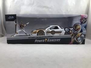 Jada 1:24 Power Rangers White Ranger & 2002 Honda NSX Type-R Japan SPEC - Picture 1 of 3