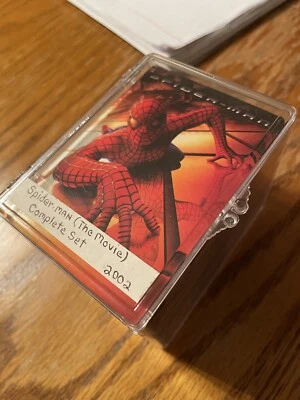 2002 Spider-Man Movie Complete Set - Stickers, Foil, Holo, Web Shooter Clear - Photo 1/4