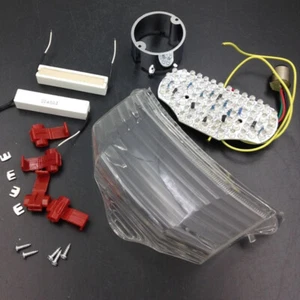 Luz de giro de freno trasero LED transparente para Yamaha FZ6 Fazer 600 2004-2014 - Imagen 1 de 6