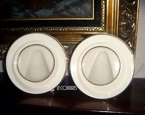 NIB Set of 2 LENOX 24K Gold Porcelain Christmas Wedding Memorable Picture Frame - Picture 1 of 1