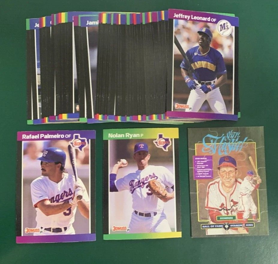 1989 Donruss Traded SET BREAK singles #1-56 - stars, rookies, Hall of Famers - Image 1 of 1