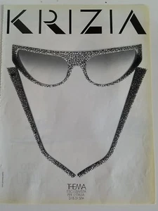 1987 krizia women's Vintage Sunglasses fashion ad - Picture 1 of 1