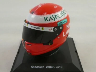 Spark Helmet Sebastian Vettel Ferrari F1 GP Monaco 2019 Lauda trib 1/5 SPARKED85 - Immagine 1 di 3