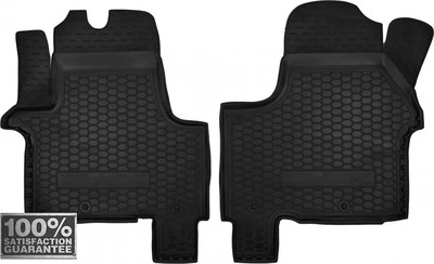 Rubber Carmats for Renault Trafic III 2015- All Weather FRONT Floor Mats - Image 1 of 4