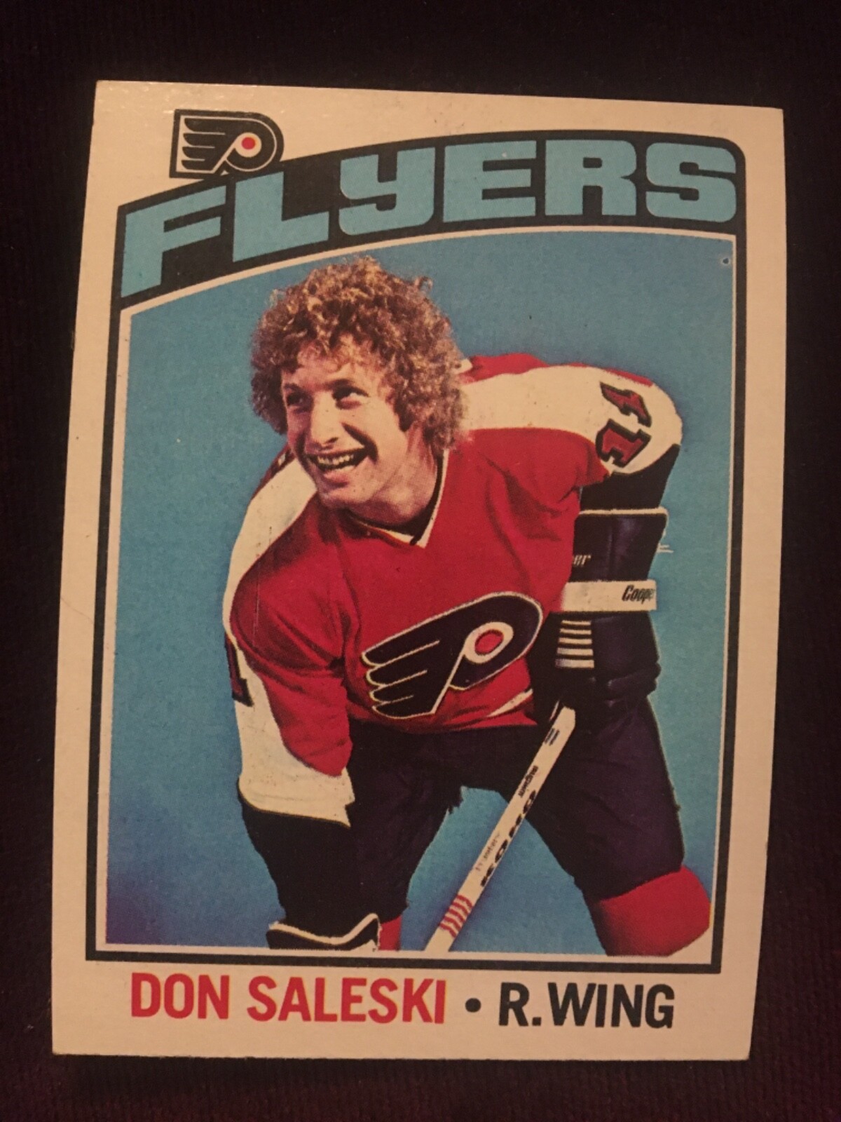 1976-77 Topps Flyers Don Saleski Hockey Card #81