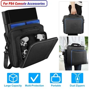 Travel Storage Bag/Carry Case for PlayStation 4/PS4 Game Console Accessories - Picture 1 of 11