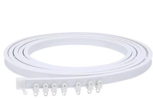 5M / 16.4ft Flexible Bendable Ceiling Curtain Track For Room Divider RV Curtain - Picture 1 of 6